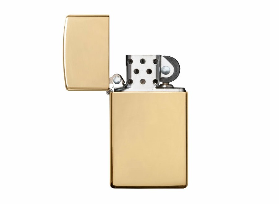 Zippo Zippo Slim Lighter - High Polish Brass | Lighters