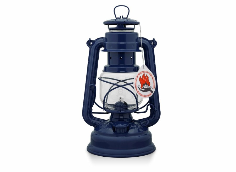 Feuerhand Feuerhand Baby Special 276 Hurricane Lantern - Cobalt Blue | Hurricane Lanterns