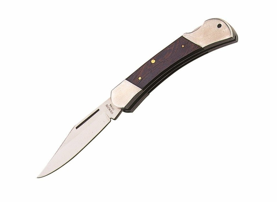 Whitby Knives Whitby Wood Lock Knife (3.25") | Lock Knives