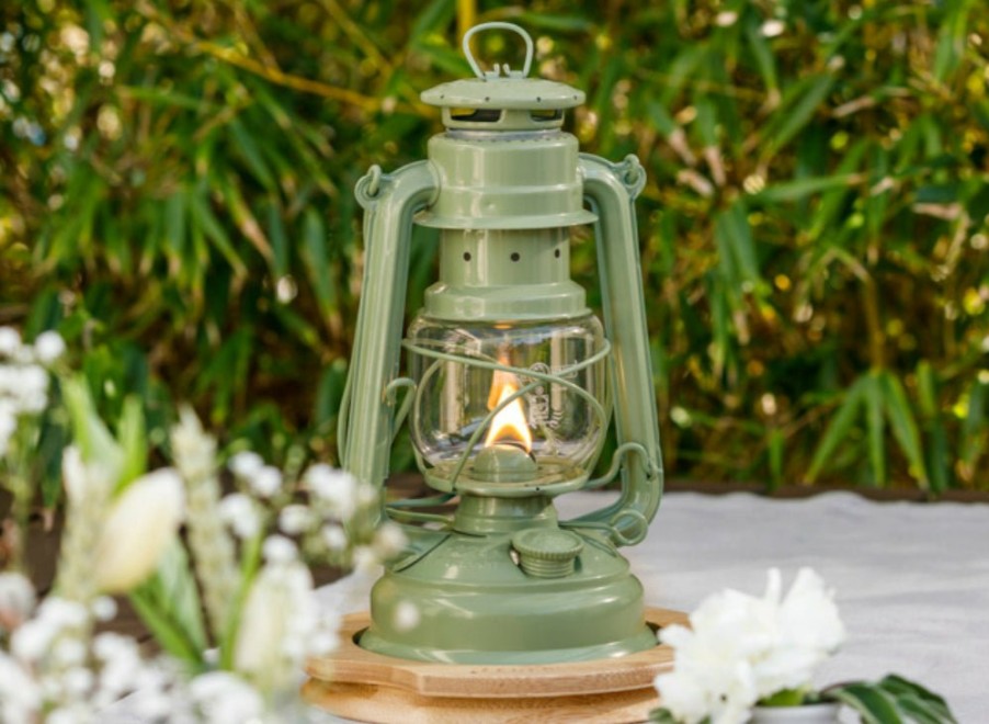 Feuerhand Feuerhand Baby Special 276 Hurricane Lantern - Sage Green | Lanterns