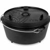 Petromax Petromax 10.8L Cast Iron Dutch Oven With Legs | Dutch Ovens & Pans