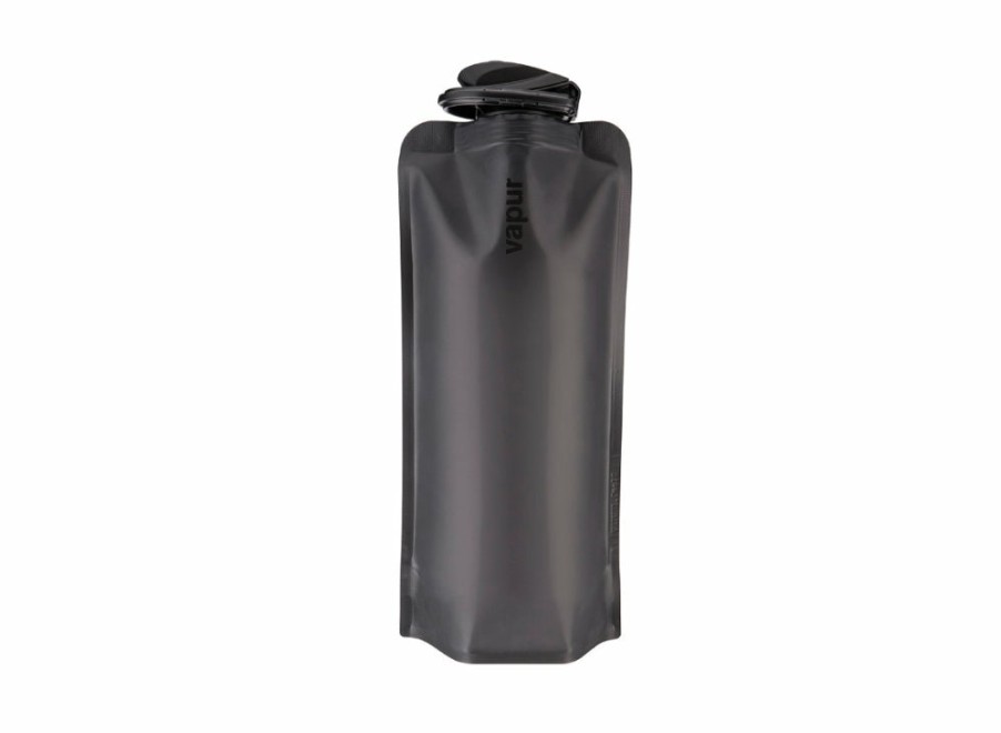 Vapur Vapur Wide Mouth 700Ml - Eclipse - Blackout | Foldable Water Bottles