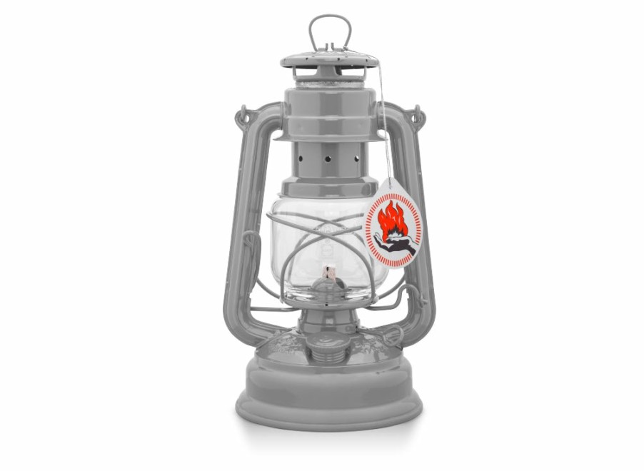 Feuerhand Feuerhand Baby Special 276 Hurricane Lantern - Nordic Grey | Lanterns