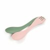 Light My Fire Light My Fire Spork Medium 2-Pack - Sandy Green/Dusty Pink | Sporks