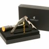 Farfalli Farfalli Fibra Corkscrew And Stopper In Gift Box - Yellow Carbon Fibre | Corkscrews