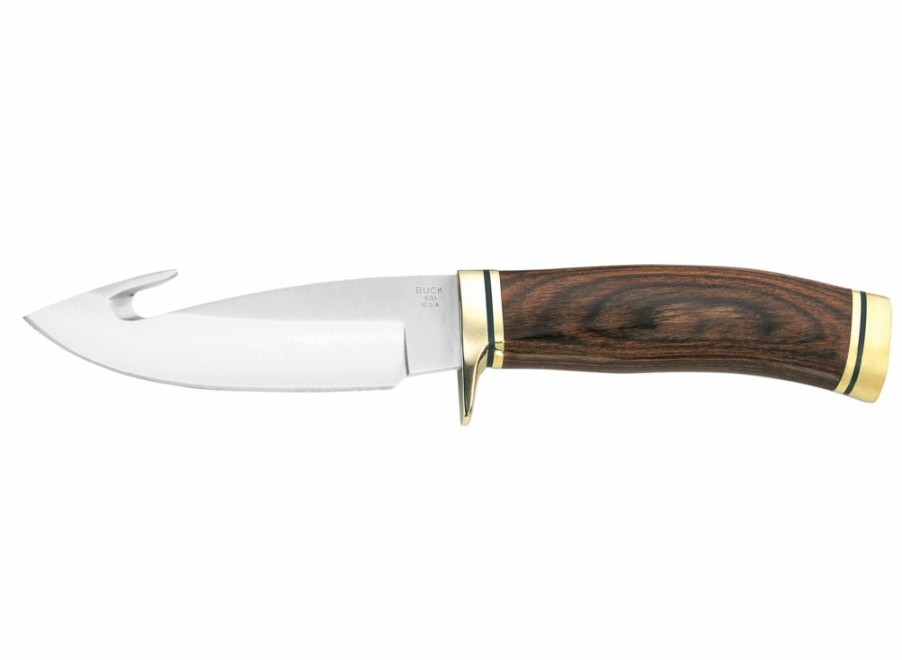 Buck Buck Zipper Knife - Walnut Dymalux | Hunting Knives