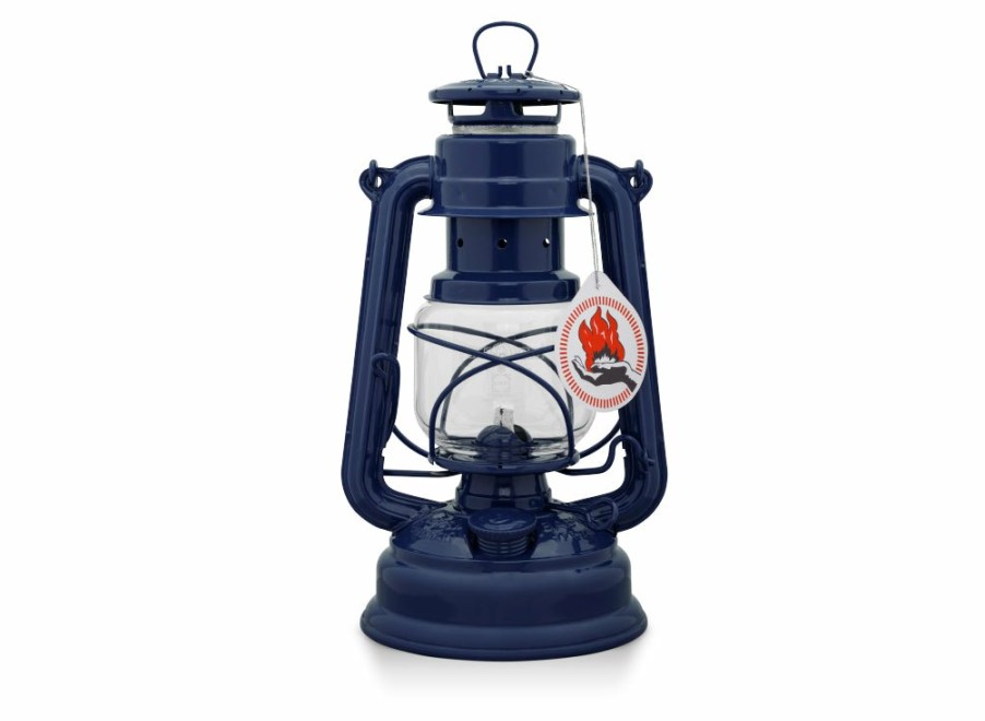 Feuerhand Feuerhand Baby Special 276 Hurricane Lantern - Cobalt Blue | Lanterns