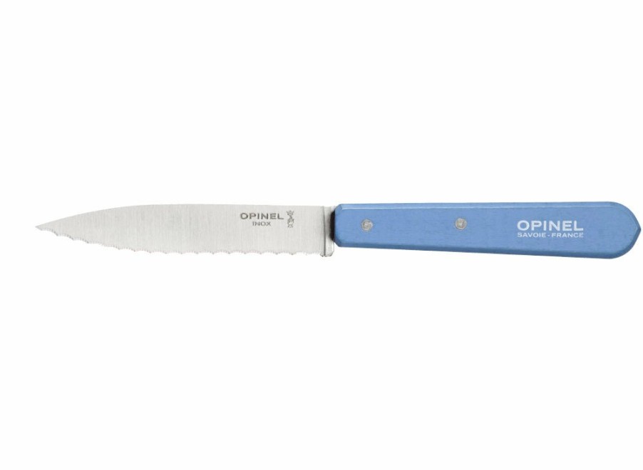 Opinel Opinel No.113 Serrated Knife - Sky Blue | Kitchen Knives