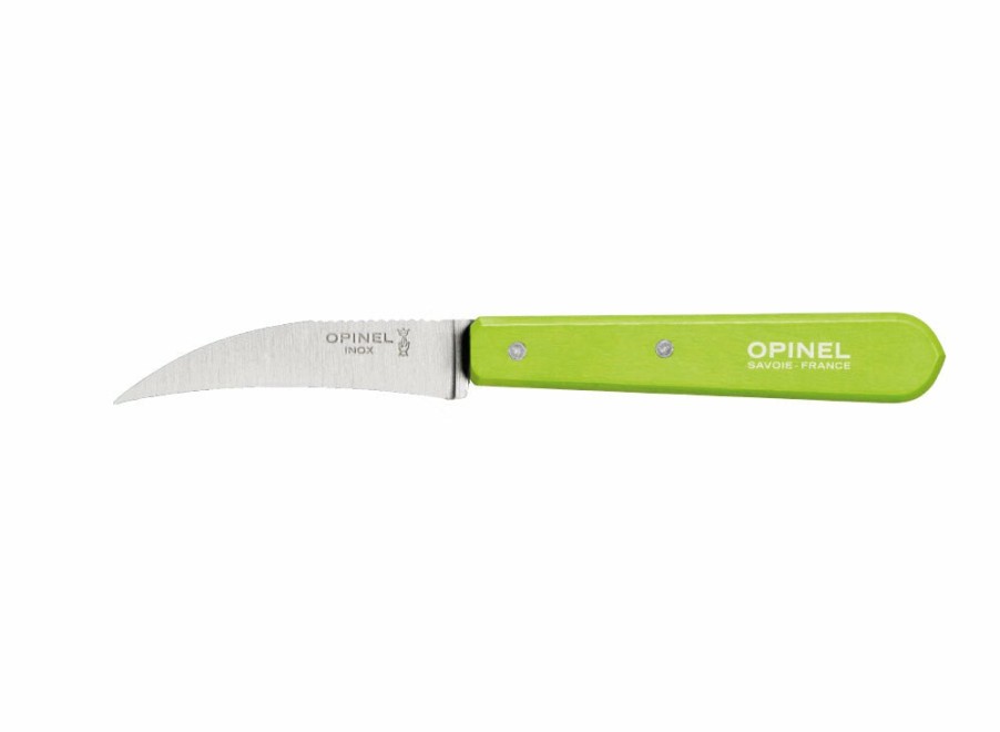 Opinel Opinel No.114 Vegetable Knife - Apple Green | Kitchen Knives