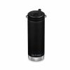 Klean Kanteen Klean Kanteen Insulated Tkwide W/ Twist Cap 473Ml - Black | Insulated Bottles