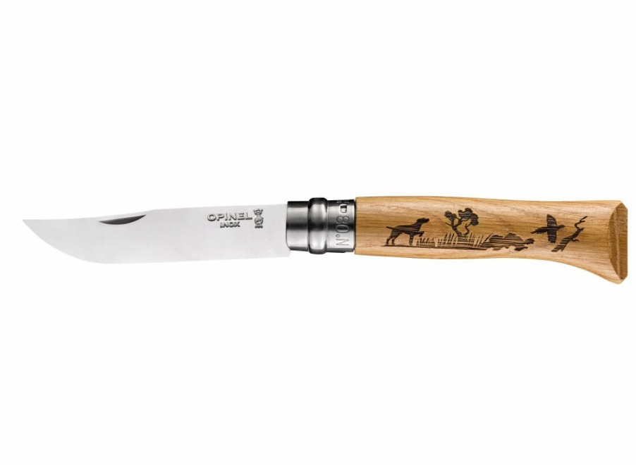 Opinel Opinel No.8 Animalia Knife - Dog | Outdoor Knives