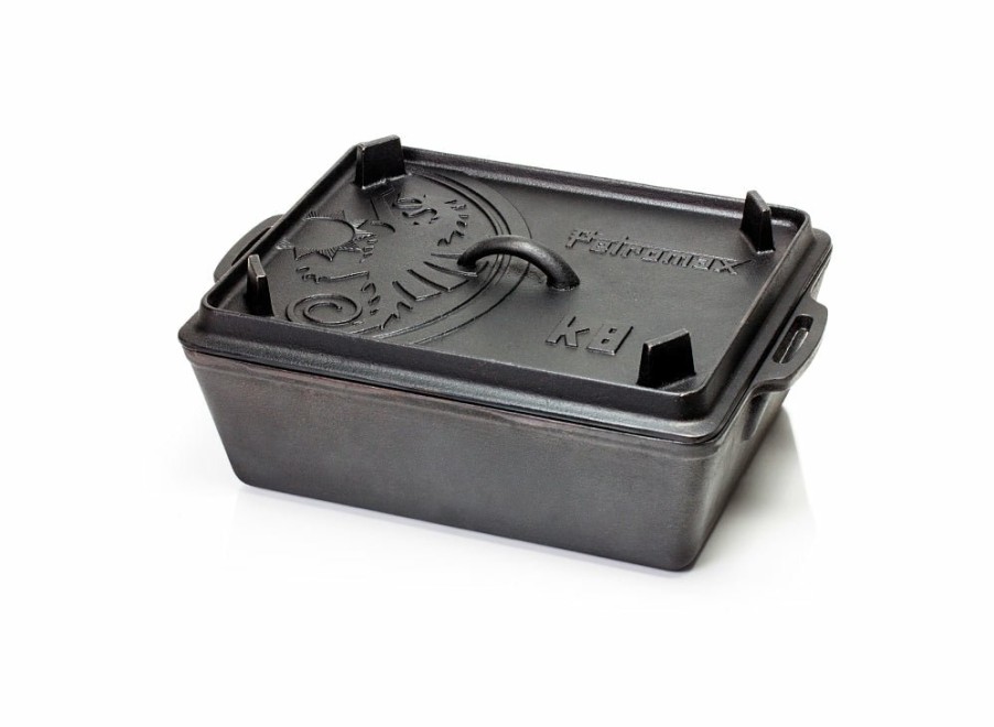 Petromax Petromax Cast Iron Loaf Pan With Lid - Large | Dutch Ovens & Pans