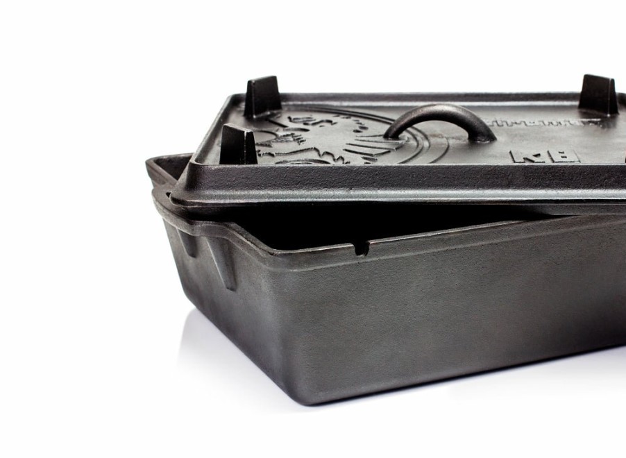 Petromax Petromax Cast Iron Loaf Pan With Lid - Large | Dutch Ovens & Pans