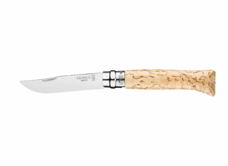 Opinel Opinel No.8 Sampo Curly Birch Knife | Lock Knives