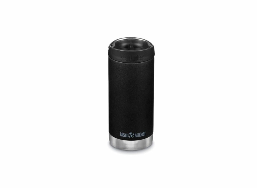 Klean Kanteen Klean Kanteen Insulated Tkwide W/ Cafe Cap 355Ml - Black | Insulated Bottles