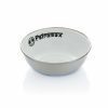 Petromax Petromax Set Of 2 Enamel Bowls - White - Medium | Enamel Tableware