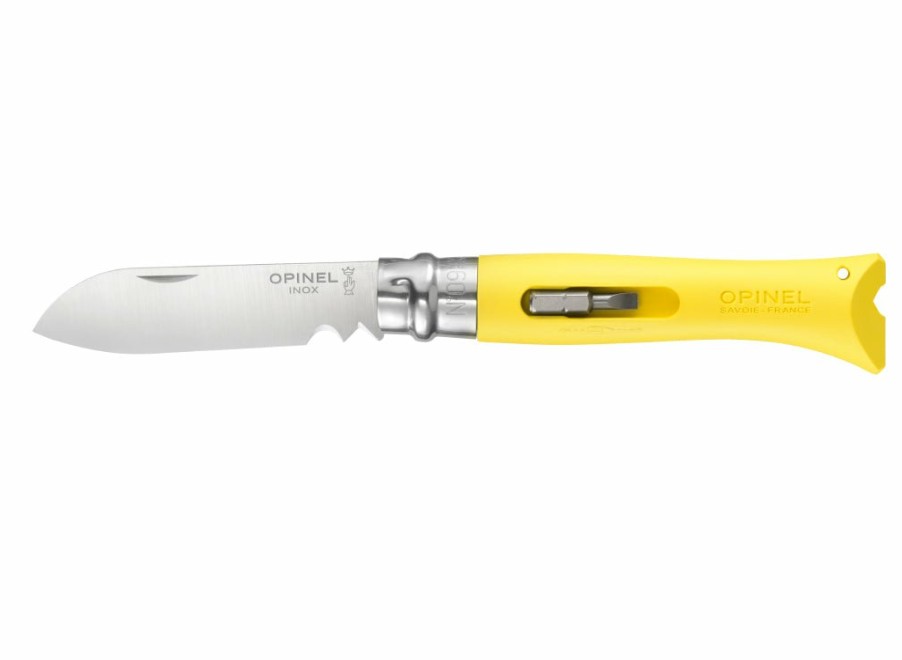 Opinel Opinel No.9 Diy Knife - Yellow | Lock Knives