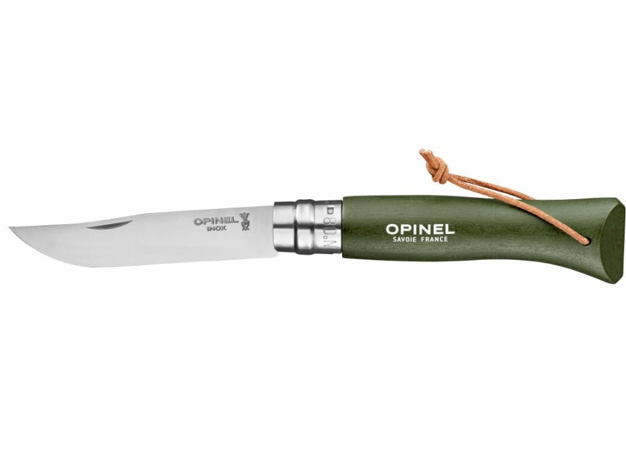 Opinel Opinel No.8 Colorama Trekking Knife - Khaki | Outdoor Knives