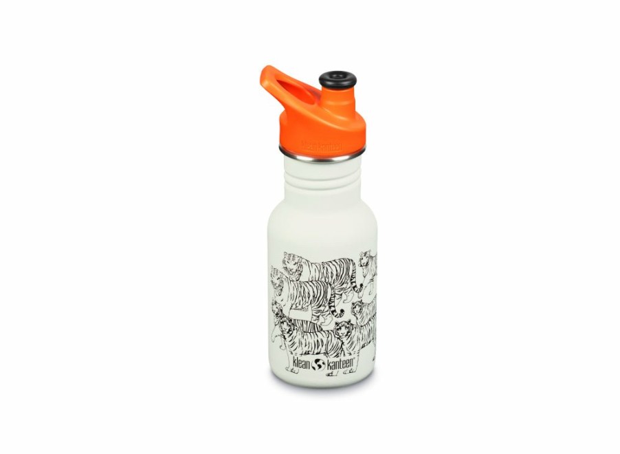 Klean Kanteen Klean Kanteen Kid Narrow Classic W/ Sport Cap 355Ml - Tigers | Kid Bottles