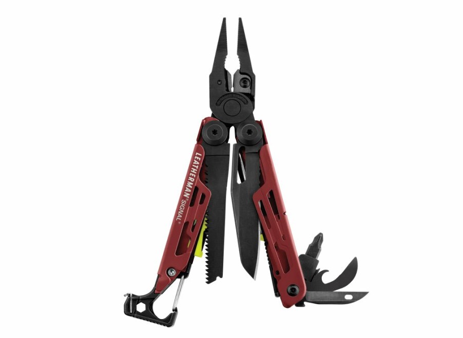 Leatherman Leatherman Signal® Multi-Tool - Red Cerakote | Full-Size Multi-Tools