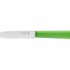 Opinel Opinel No.313 Essentiels+ Serrated Knife - Green | Serrated Knives