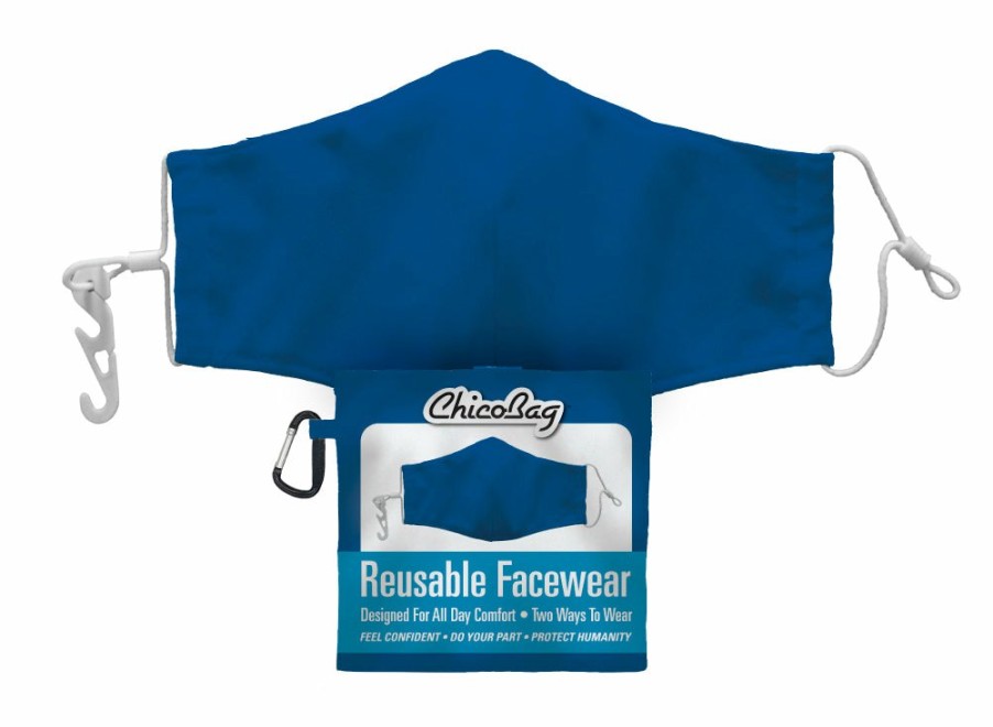 ChicoBag Chicobag Reusable Facewear - Classic Blue | Reusable Facewear