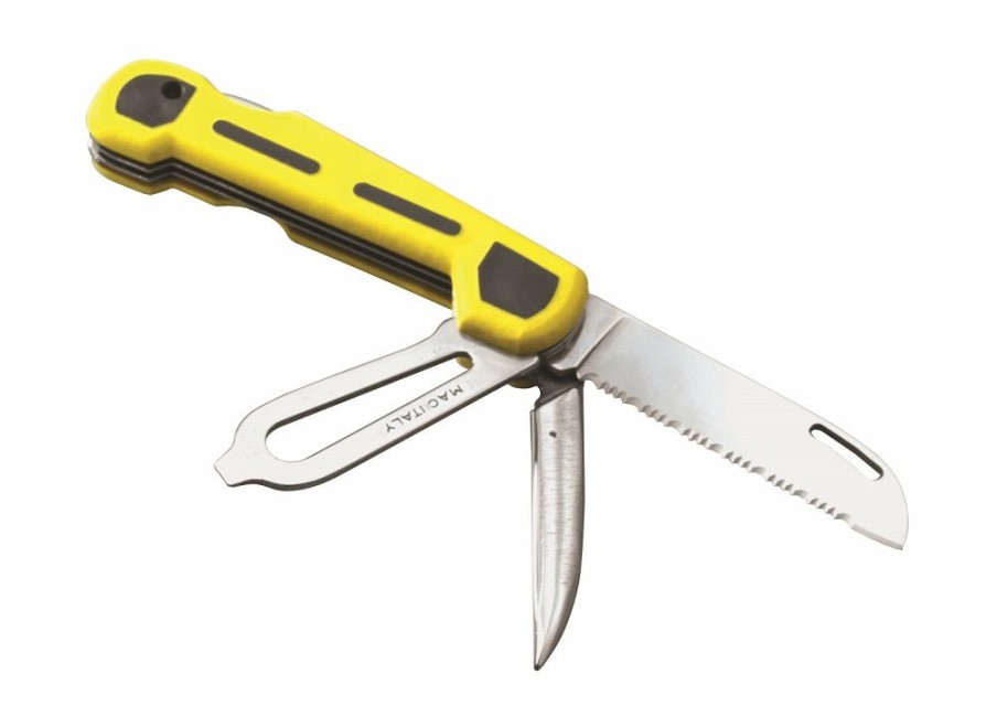 Whitby Knives Whitby Skipper'S Lock Knife (2.75") - Yellow | Lock Knives