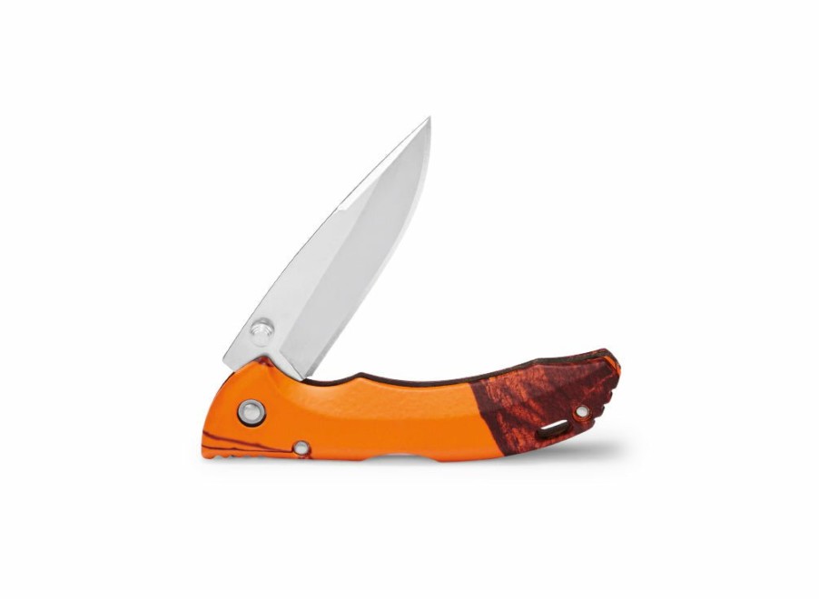 Buck Buck Bantam Bbw Knife - Mossy Oak Blaze Orange Camo | Lock Knives