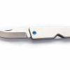 Whitby Knives Whitby Mint Edc Pocket Knife (2.5") - Stainless Silver | Edc Knives