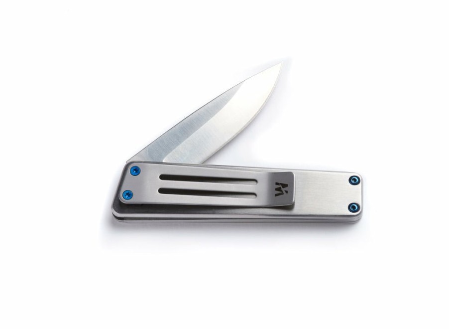 Whitby Knives Whitby Mint Edc Pocket Knife (2.5") - Stainless Silver | Edc Knives