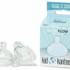 Klean Kanteen Klean Kanteen Baby Bottle Nipple - Slow Flow (2Pk) | Caps & Accessories