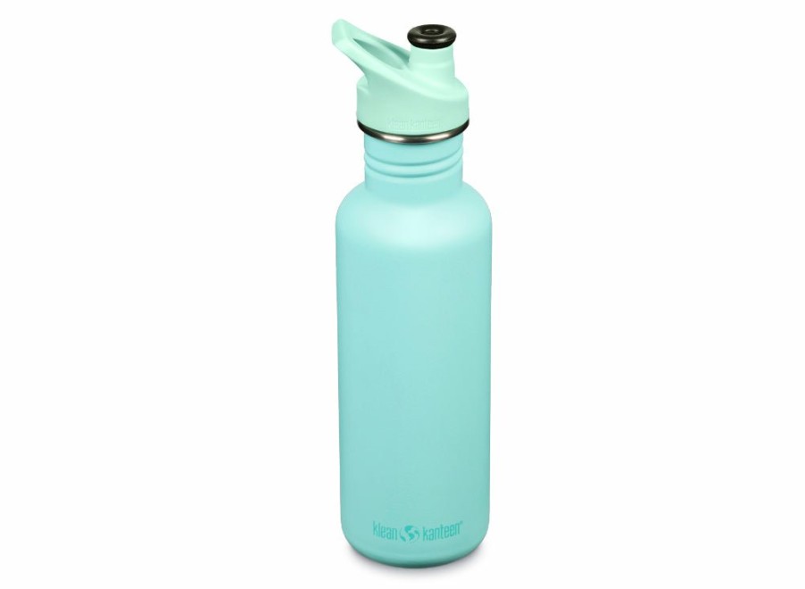 Klean Kanteen Klean Kanteen Classic W/ Sport Cap 800Ml - Pastel Turquoise | Single-Wall Bottles