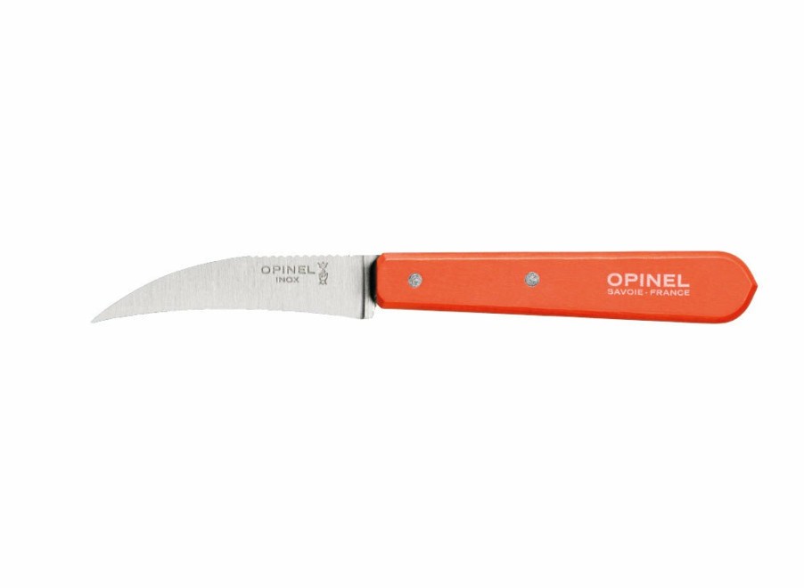 Opinel Opinel No.114 Vegetable Knife - Tangerine | Vegetable Knives