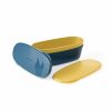 Light My Fire Light My Fire Snapbox Oval 2-Pack - Musty Yellow/Hazy Blue | Lunchboxes