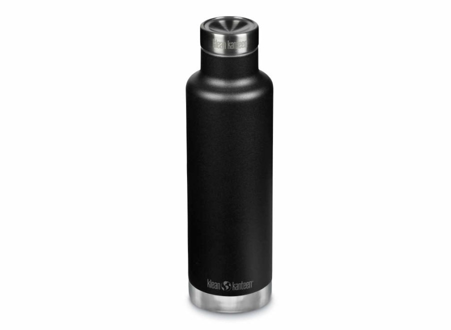 Klean Kanteen Klean Kanteen Insulated Classic W/ Pour Through Cap 750Ml - Black | Insulated Bottles