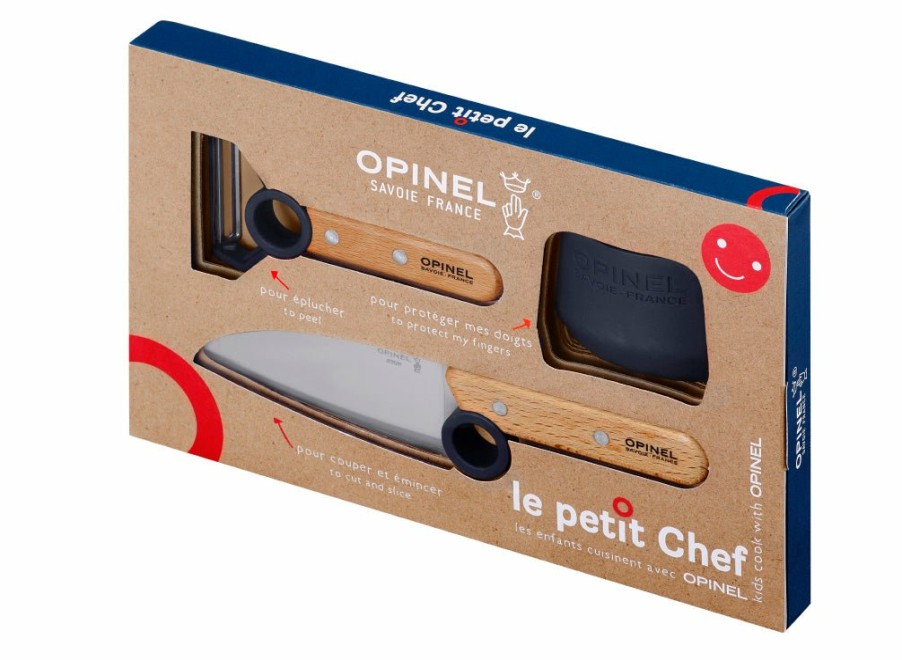 Opinel Opinel Le Petit Chef Box Set - Blue | Kitchen Knives