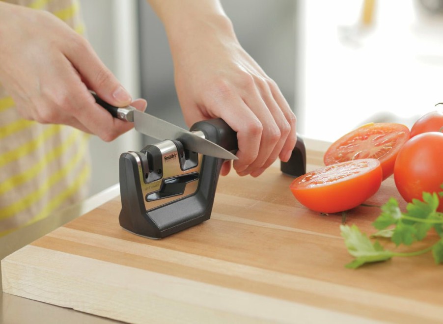 Smith's Housewares Smith'S Deluxe Pull-Thru Knife & Scissors Sharpener | Kitchen Accessories