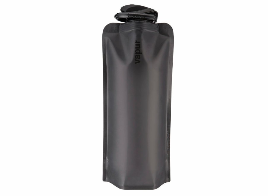 Vapur Vapur Wide Mouth 1L - Eclipse - Blackout | Foldable Water Bottles