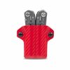 Clip & Carry Clip & Carry Kydex Sheath: Gerber Suspension - Red Carbon Fibre | Multi-Tool Sheaths