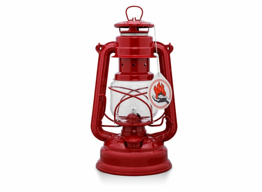 Feuerhand Feuerhand Baby Special 276 Hurricane Lantern - Ruby Red | Hurricane Lanterns