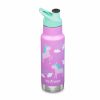 Klean Kanteen Klean Kanteen Insulated Kid Narrow Classic W/ Sport Cap 355Ml - Unicorns | Kid Bottles