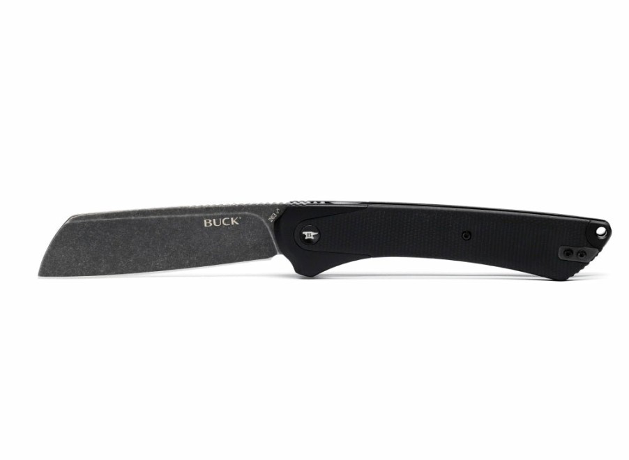 Buck Buck Hiline Xl Knife - Black | Lock Knives