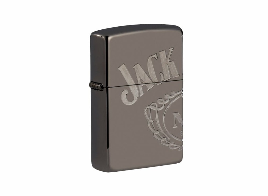 Zippo Zippo Jack Daniel'S Lighter - Armor Black Ice | Lighters