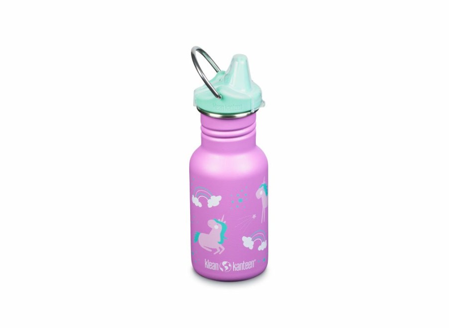 Klean Kanteen Klean Kanteen Kid Narrow Classic W/ Sippy Cap 355Ml - Unicorns | Kid Bottles