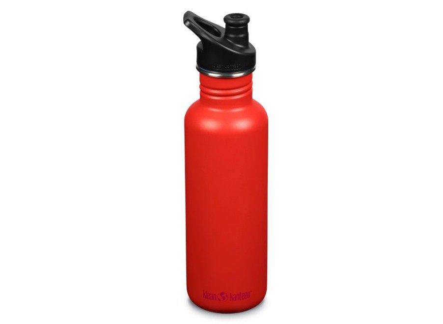 Klean Kanteen Klean Kanteen Classic W/ Sport Cap 800Ml - Tiger Lily | Single-Wall Bottles