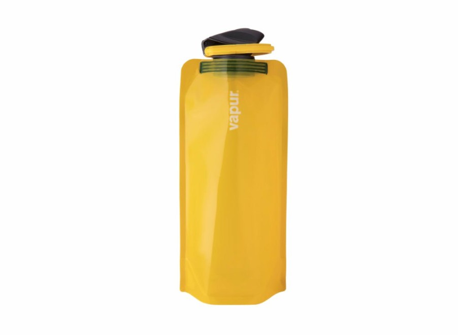 Vapur Vapur Wide Mouth 700Ml - Solids - Marigold | Foldable Water Bottles