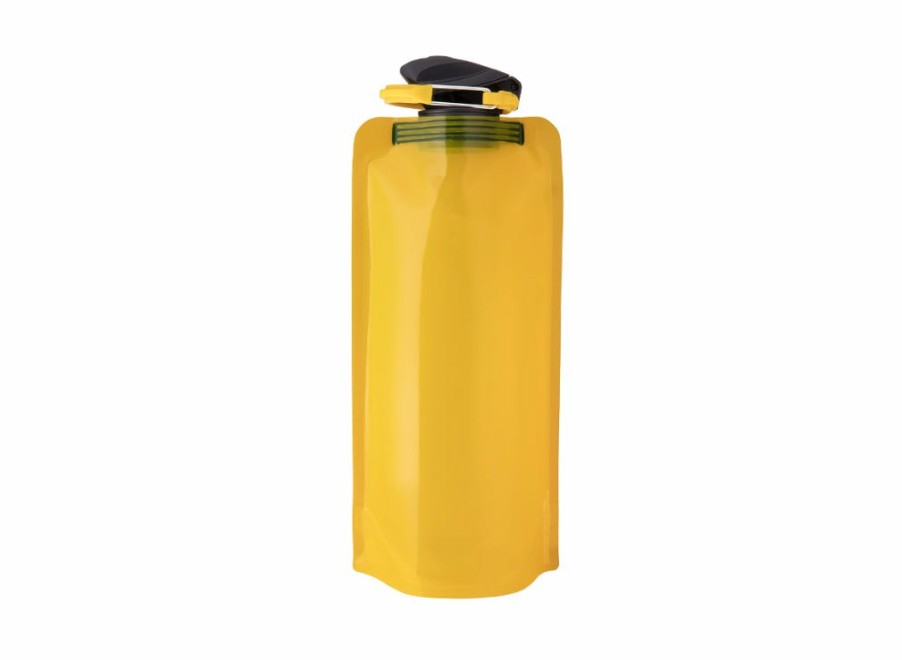 Vapur Vapur Wide Mouth 700Ml - Solids - Marigold | Foldable Water Bottles