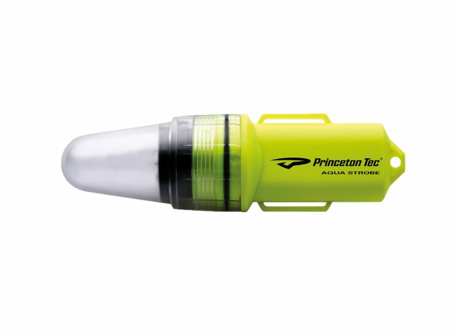 Princeton Tec Princeton Tec Aqua Strobe Led Marker Light - Neon Yellow | Handheld & Marker Lights