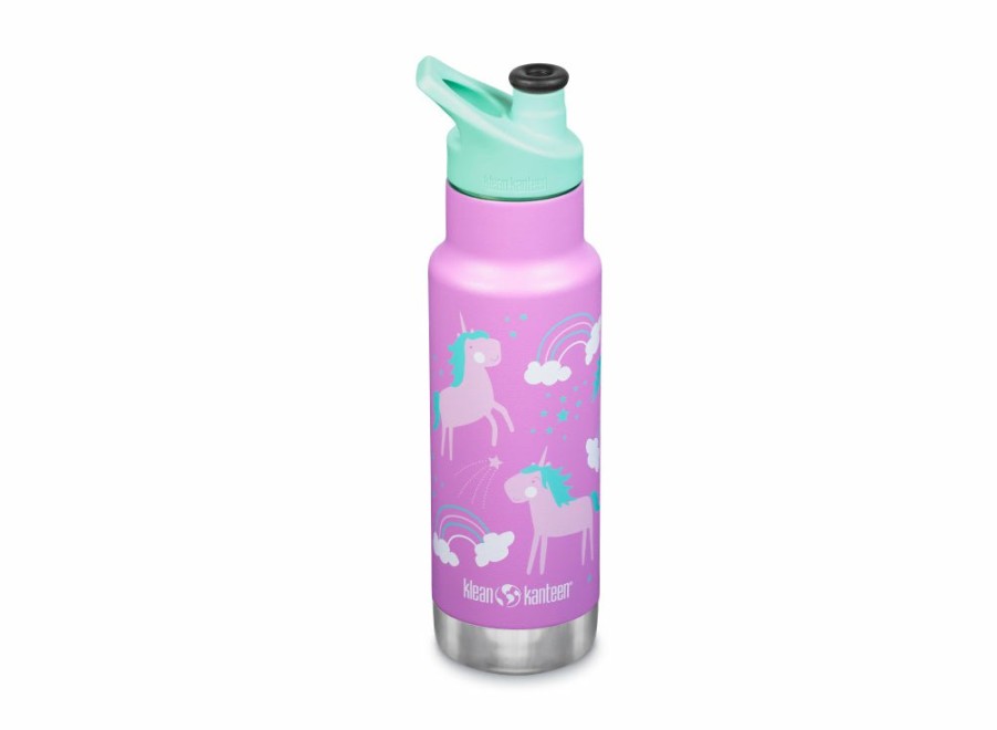 Klean Kanteen Klean Kanteen Insulated Kid Narrow Classic W/ Sport Cap 355Ml - Unicorns | Insulated Bottles