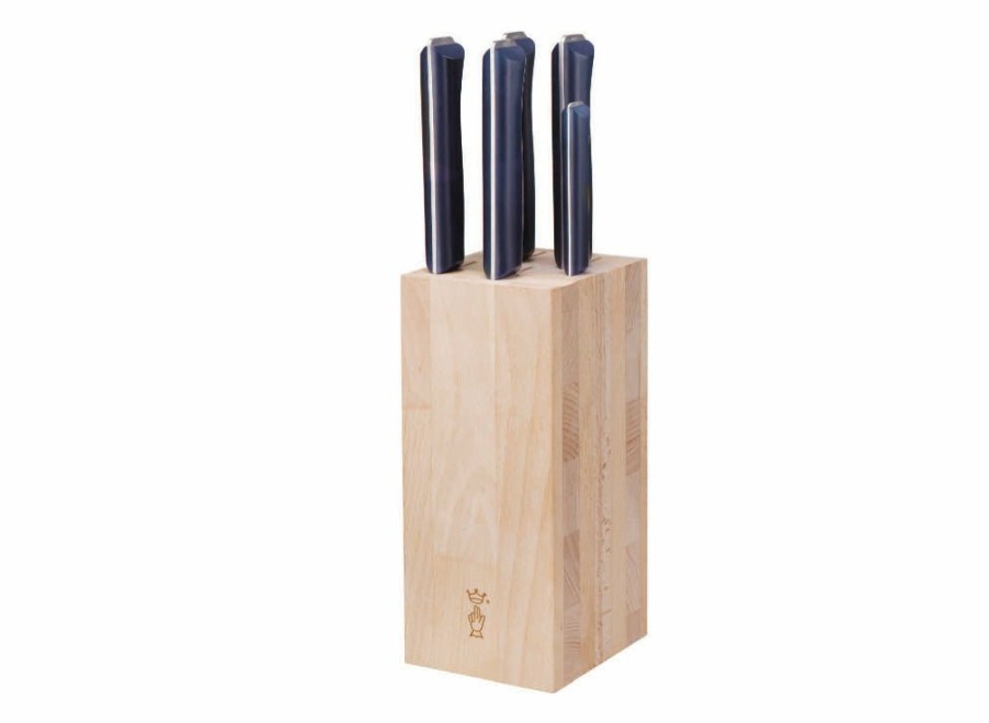 Opinel Opinel Intempora 5Pc Knife Block Set | Kitchen Knives